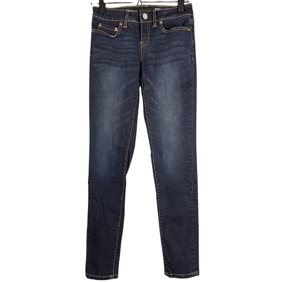 Aeropostale Denim - Aeropostale Jegging Jeans‎ Dark Wash Stretch Slim Fit Women Size 0 Regular